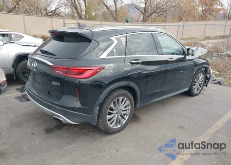 2023 Infiniti Qx50 Luxe Awd from USA, damaged, VIN 3PCAJ5BBXPF123457